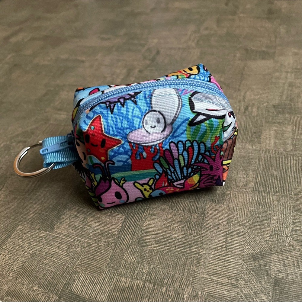 tokidoki x Ju-Ju-Be Sea Amo 2.0 Custom Handmade Mini Bag Coin Purse Keychain